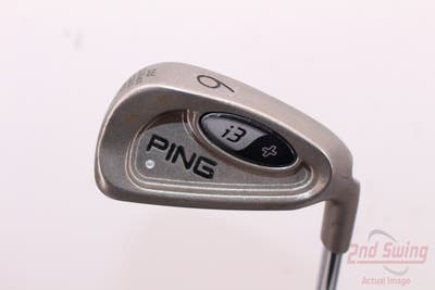 Ping i3 + Single Iron 6 Iron 30° Stock Steel Shaft Steel Stiff Right Handed Silver Dot 37.5in