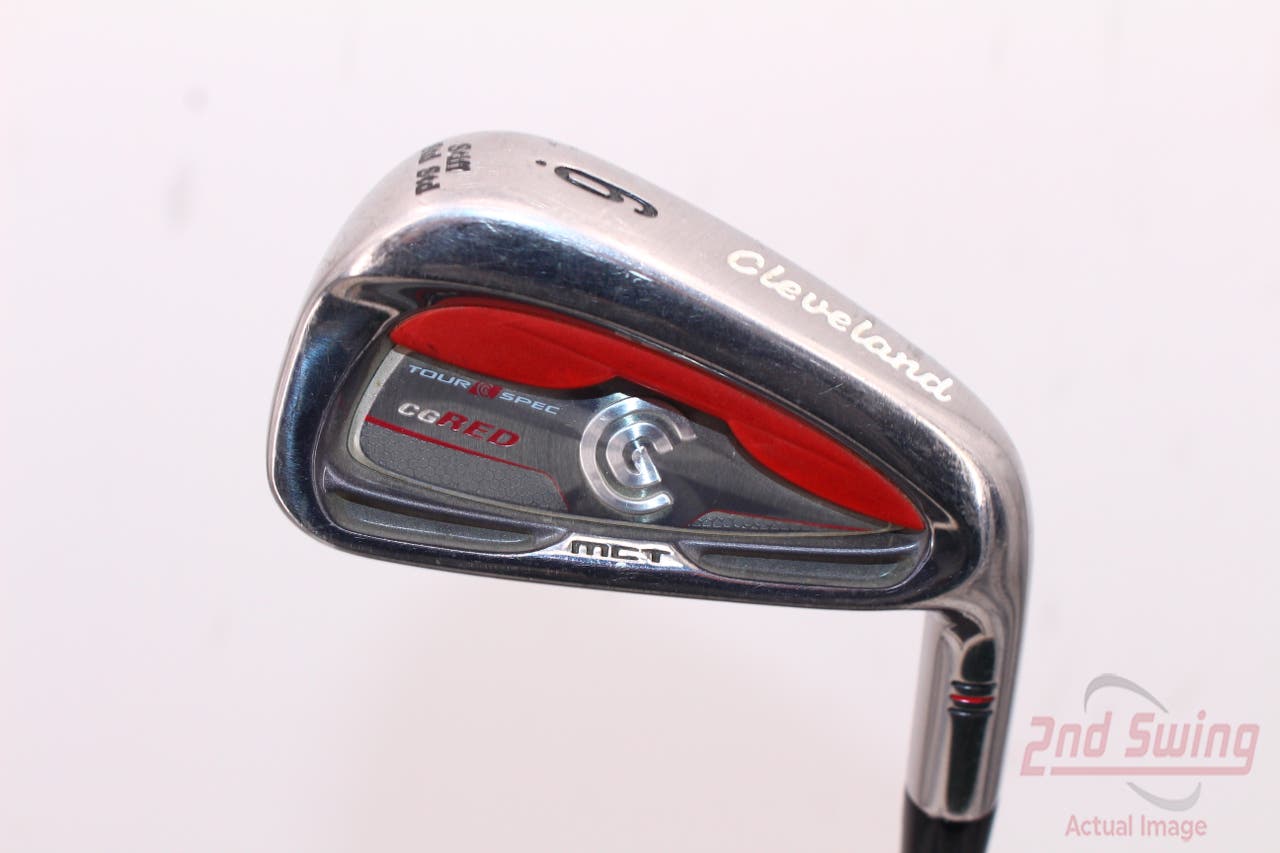 Cleveland CG Red Single Iron 6 Iron True Temper Dynamic Gold S300 Steel Stiff Right Handed 37.5in