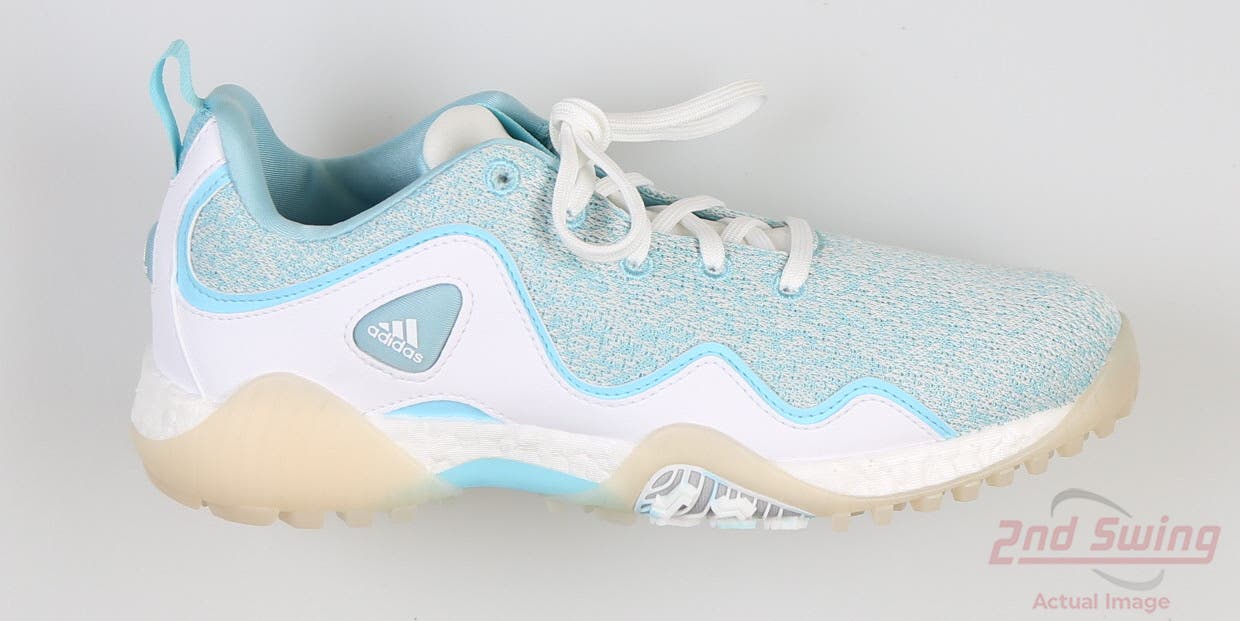 New Womens Golf Shoe Adidas Codechaos 21 Spikeless Medium 6.5 Blue MSRP