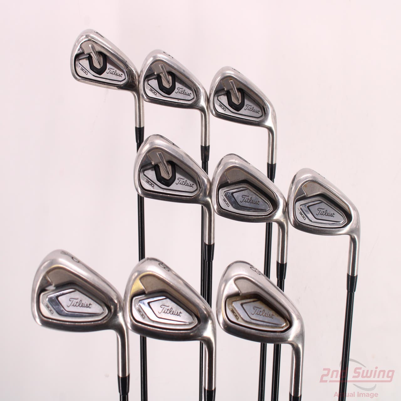 Titleist T300 Iron Set 4PW PW2 GW Mitsubishi Tensei Red AM2 Graphite