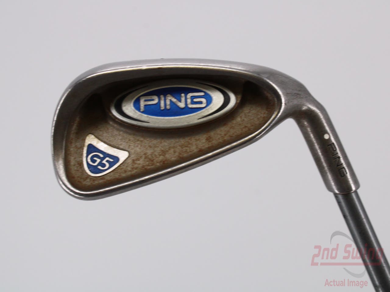 Ping G5 Single Iron 6 Iron Ping TFC 100I Graphite Regular Right Handed White Dot 37.25in