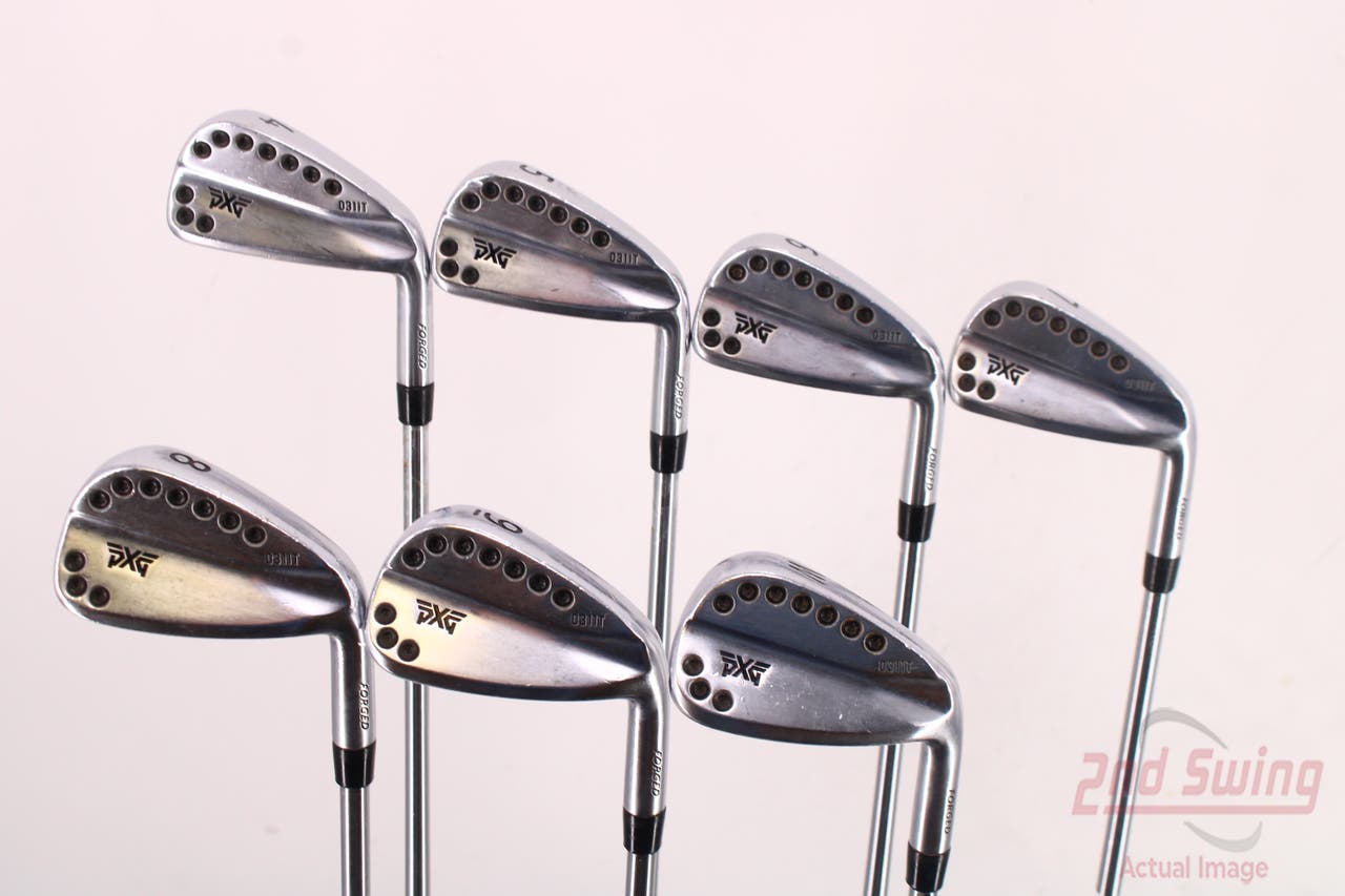 PXG 0311T Chrome Iron Set 4-PW Project X Pxi 6.0 Steel Stiff Right Handed 38.75in