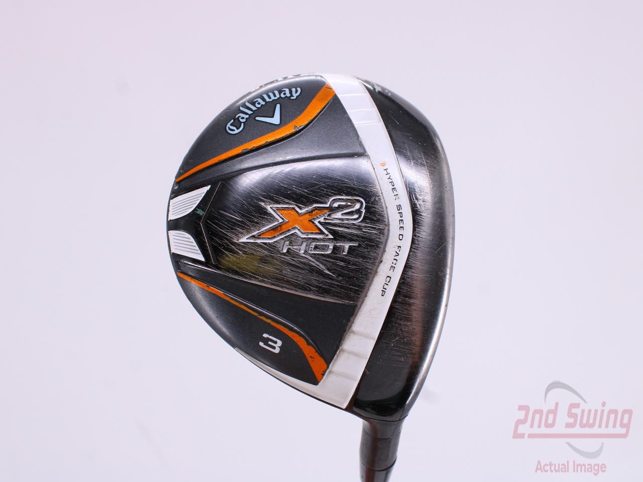 Callaway X2 Hot Fairway Wood 3 Wood 3W 15° Project X HZRDUS Yellow 75 5.5 Graphite Regular+ Right Handed 45.0in