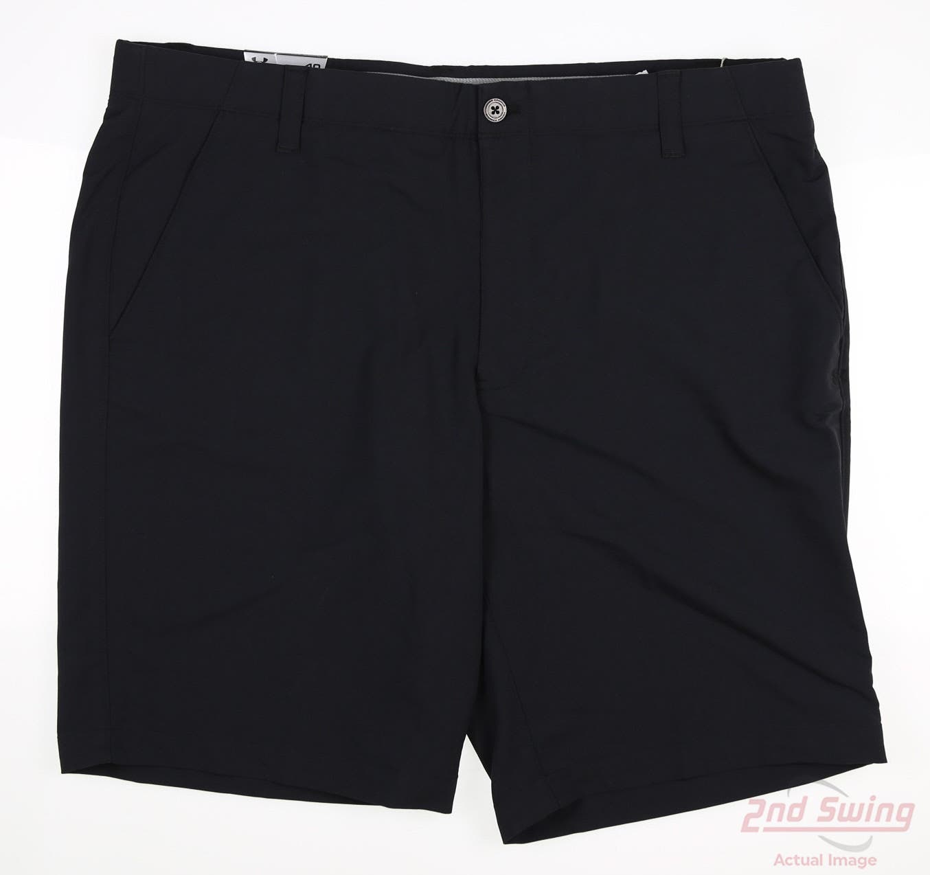 New Mens Under Armour Match Play Shorts 40 Black MSRP 65 2nd Swing Golf