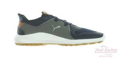 New Mens Golf Shoe Puma IGNITE FASTEN8 8.5 Navy/Silver/Quiet Shade MSRP $120 193000 04