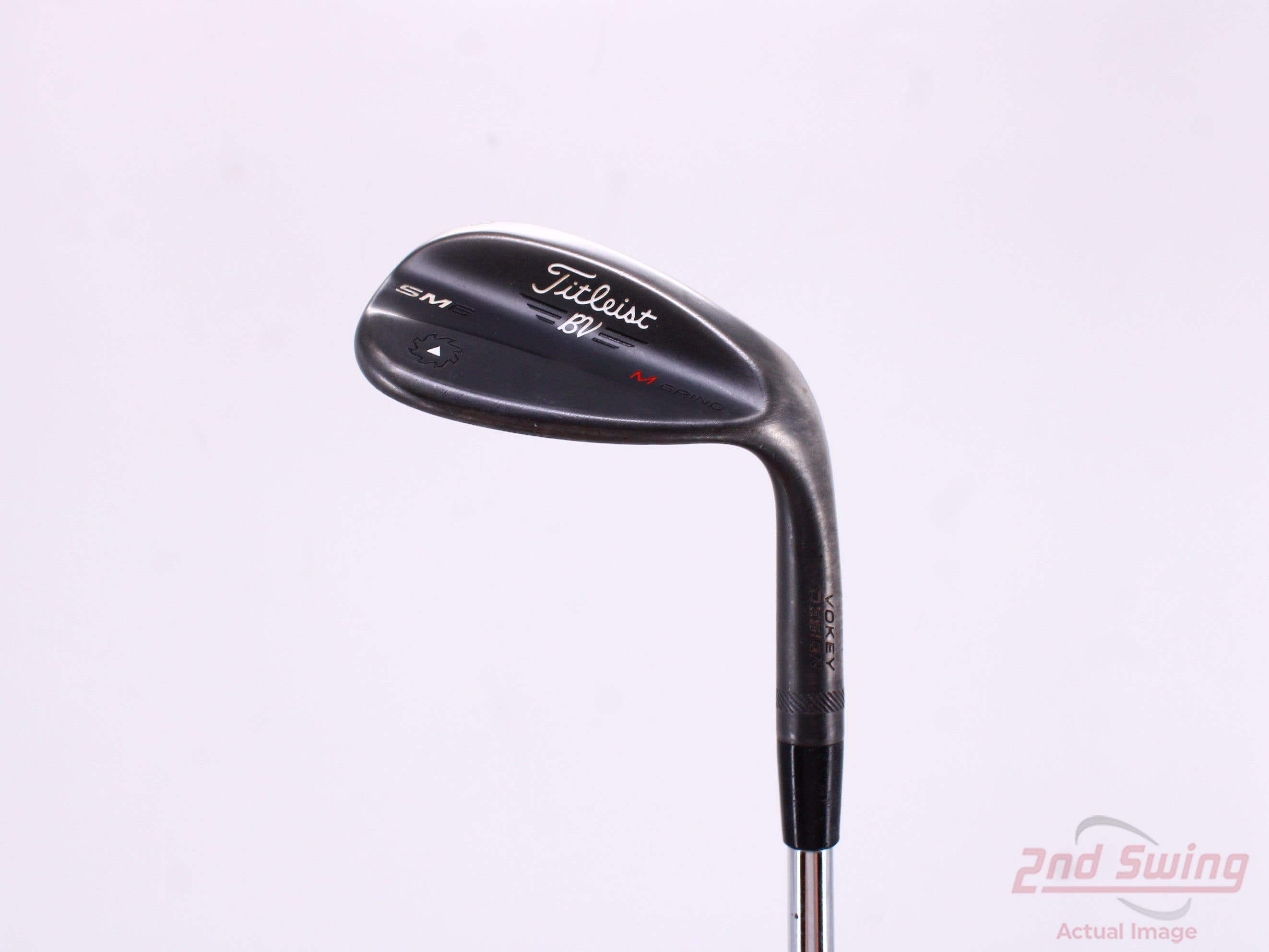 Titleist Vokey SM6 Jet Black Wedge Lob LW 58° 8 Deg Bounce M Grind SM6