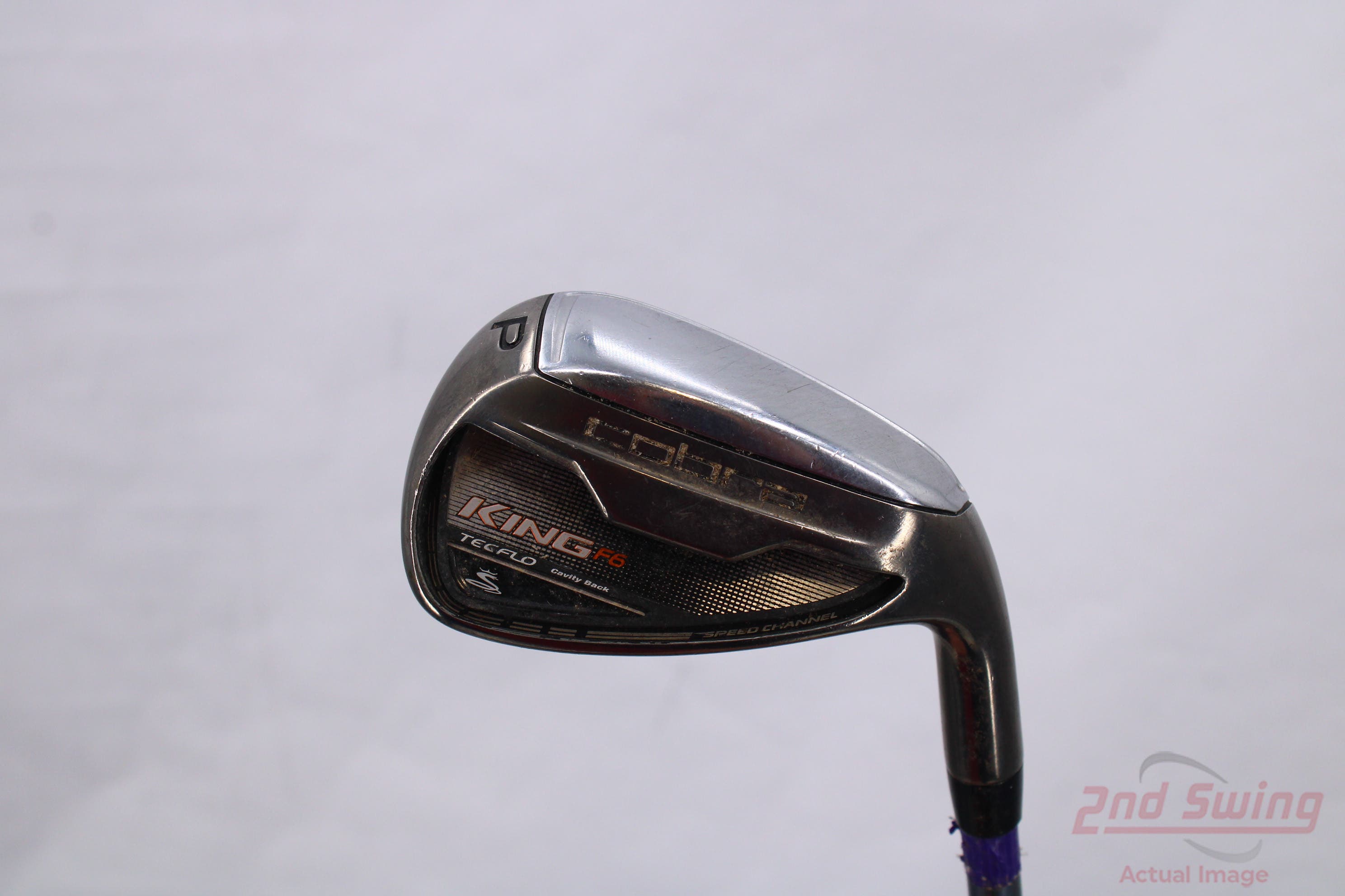 Cobra King F6 Single Iron Pitching Wedge PW Cobra Matrix Q4 Red Tie