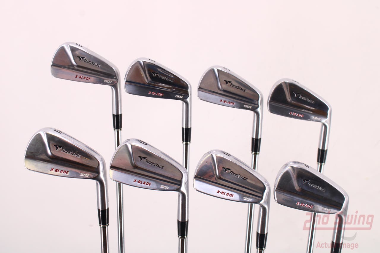 Tour Stage X-Blade 901 Iron Set 3-PW Nippon NS Pro 950GH Steel Stiff Right Handed 37.75in