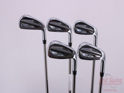 Titleist T100 Iron Set 6-PW UST Mamiya Recoil 80 F3 Graphite Stiff Right Handed 37.25in