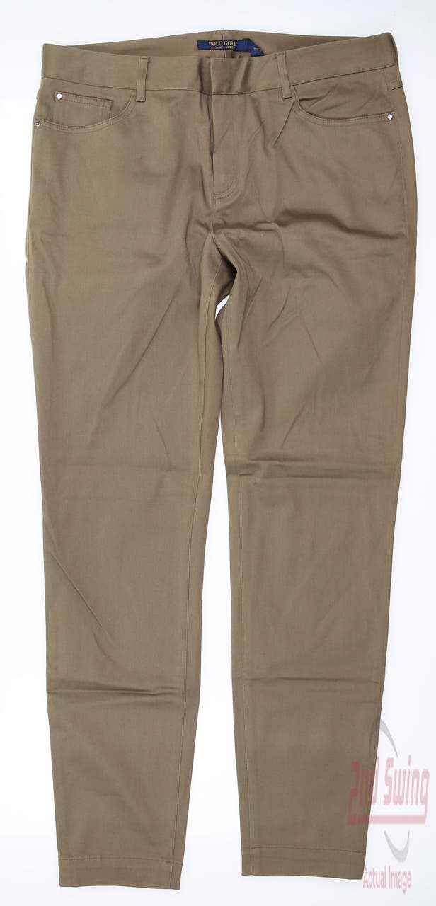 New Womens Ralph Lauren Golf Pants 10 PHIPA Green MSRP $168 6865583