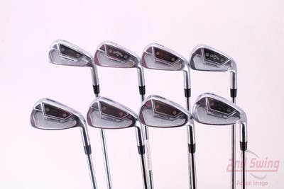 Callaway X Forged CB 21 Iron Set 4-PW GW FST KBS Tour-V 110 Steel Regular Right Handed 38.0in