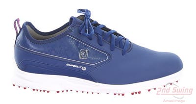 New Mens Golf Shoe Footjoy 2020 SuperLites XP Medium 9.5 Blue MSRP $100 58090