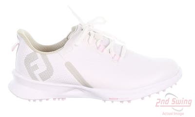 New Womens Golf Shoe Footjoy 2022 Fuel Medium 7.5 White MSRP $145 92373