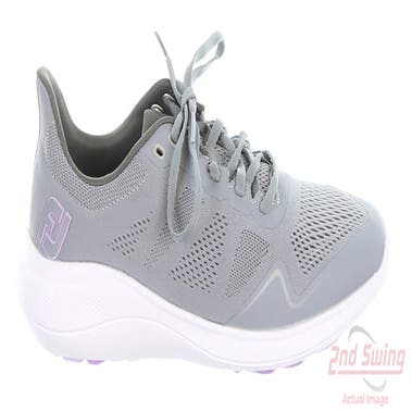 New Womens Golf Shoe Footjoy Flex Spikeless Medium 9.5 Gray MSRP $115 95766