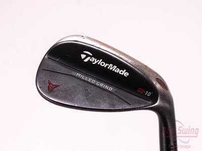 TaylorMade Milled Grind Black Wedge Lob LW 60° 10 Deg Bounce UST Recoil 760 ES SMACWRAP Graphite Regular Right Handed 34.5in