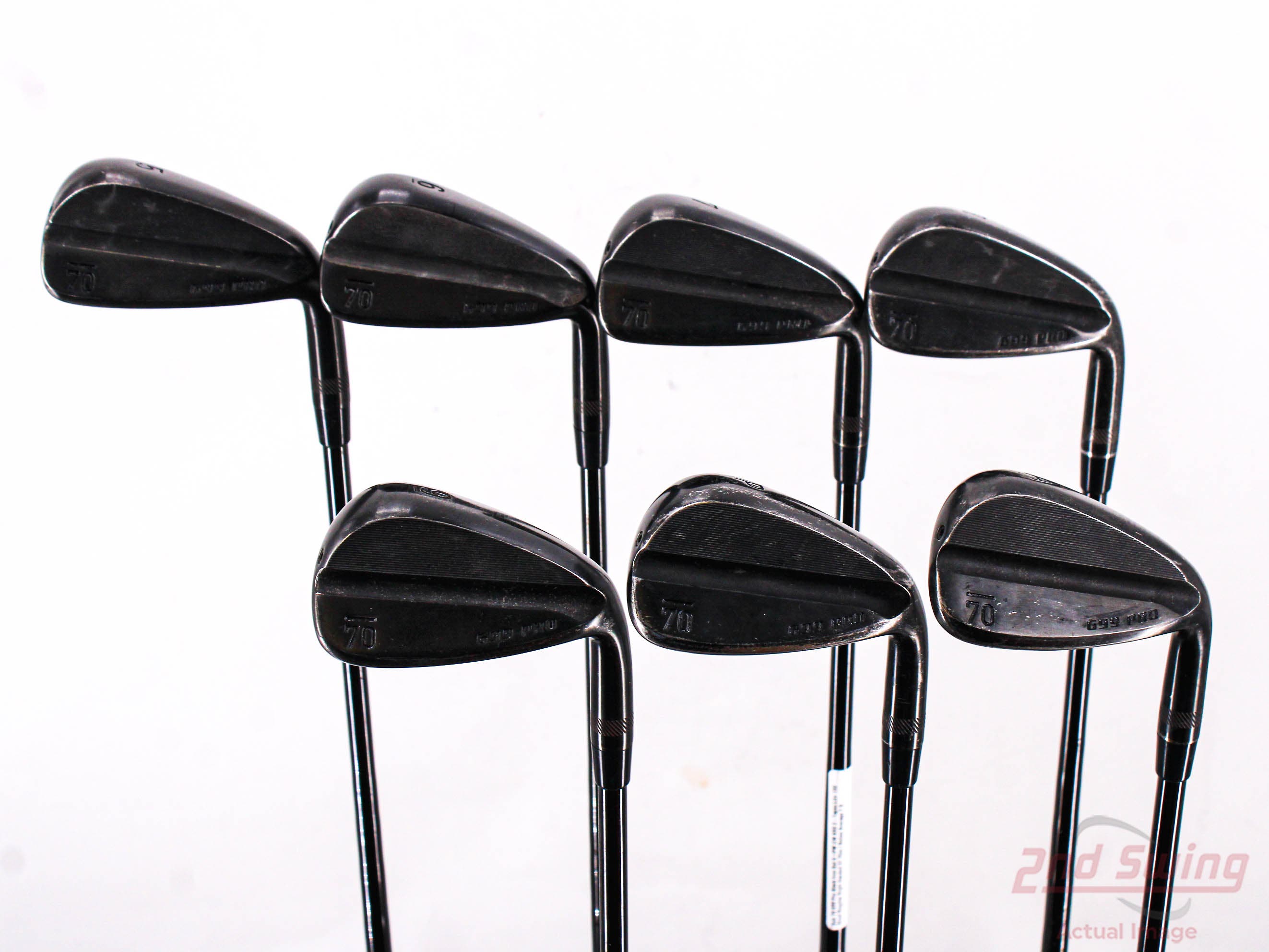 Sub 70 699 Pro Black Iron Set (D12328305982) 2nd Swing Golf