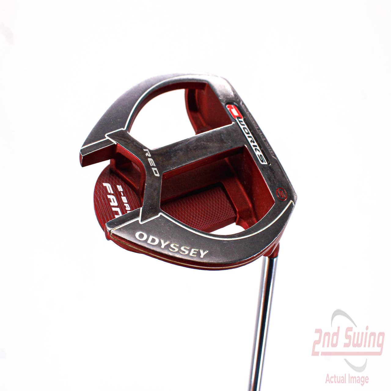 Husk Sukkerrør Bidrag Odyssey O-Works Red 2-Ball Fang Putter (D-12328455074) | 2nd Swing Golf