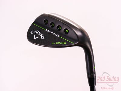 Callaway MD3 Milled Black S-Grind Wedge Lob LW 58° 9 Deg Bounce S Grind Callaway Stock Graphite Graphite Wedge Flex Right Handed 35.0in