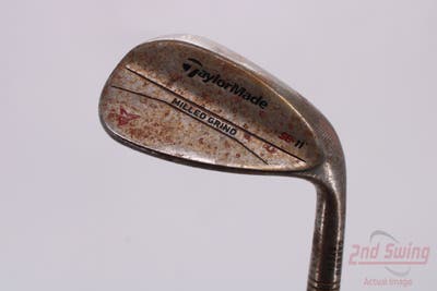 TaylorMade Milled Grind Raw Wedge Lob LW 58° 11 Deg Bounce Nippon NS Pro 950GH Steel Regular Right Handed 35.0in