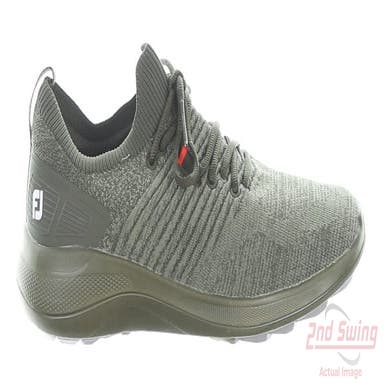 New Mens Golf Shoe Footjoy 2022 Flex XP Medium 9.5 Green MSRP $145 56270