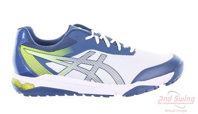New Mens Golf Shoe Asics GEL Course Ace 11.5 White/Pure Silver MSRP $150 1111A183-100