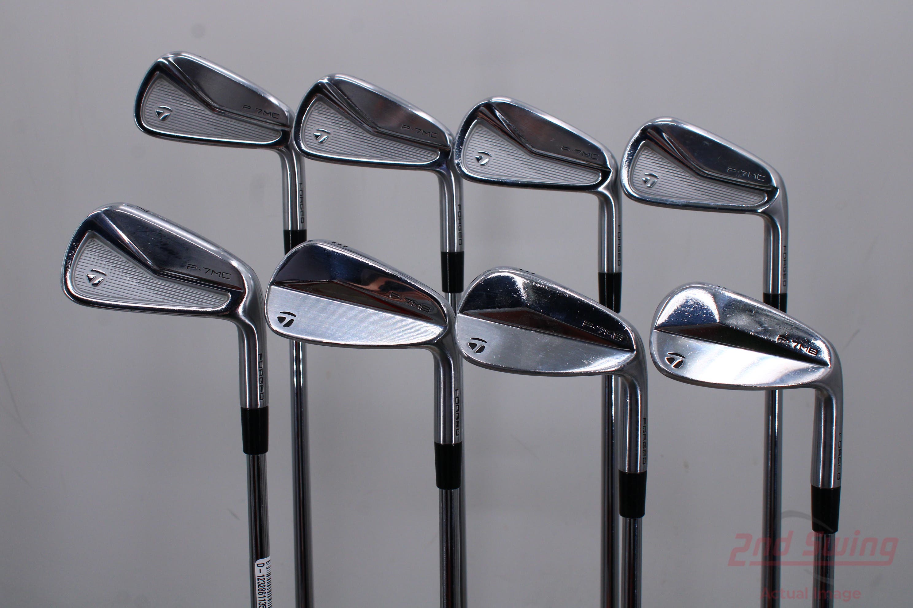 激安通販の P7MC TaylorMade USA Custom RAW Irons P〜4 VENTUS Golf