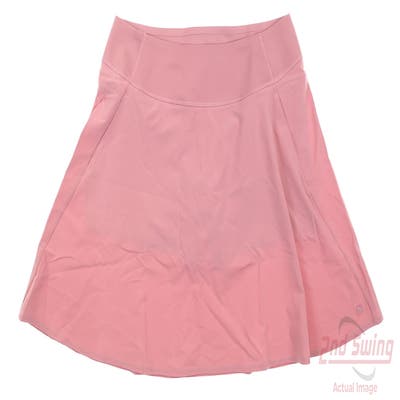 New Womens Puma PWRSHAPE Solid Woven Skirt Large L Pink MSRP $65