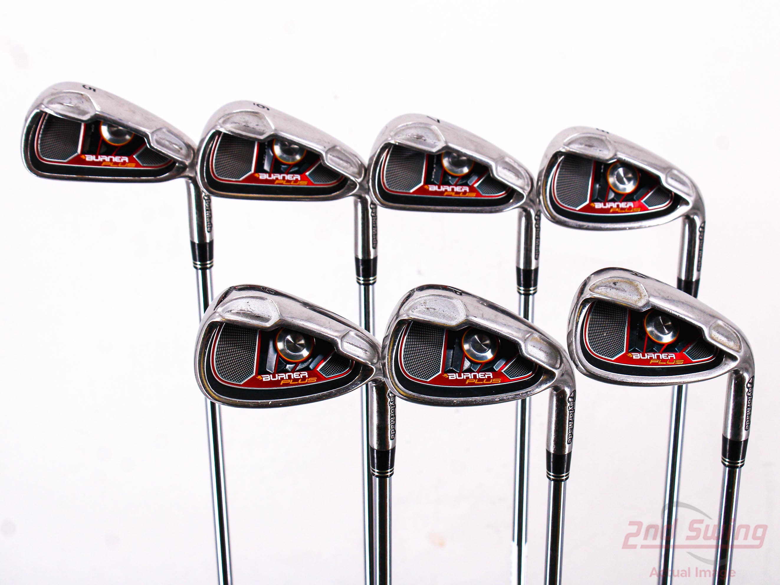 TaylorMade Burner Plus Iron Set (D12328694098) 2nd Swing Golf