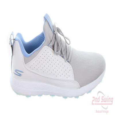 New Womens Golf Shoe Skechers Go Golf Max Mojo 6 Gray MSRP $100 14887/WGBL
