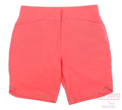 New Womens Puma Golf Shorts Small S Loveable Pink MSRP $65
