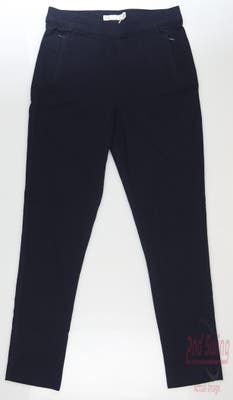 New Womens Peter Millar Golf Pants X-Small XS Navy Blue MSRP $155