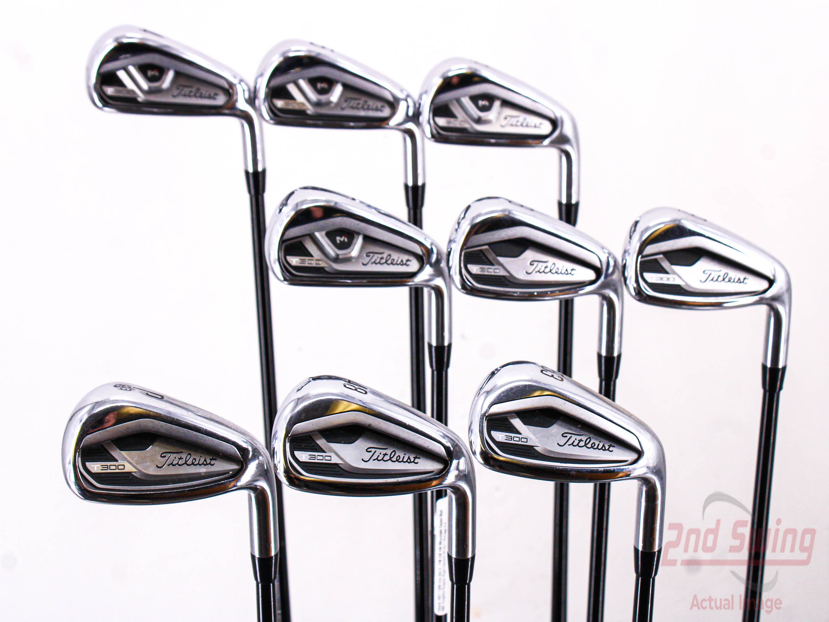 Titleist 2021 T300 Iron Set 4-PW GW SW Mitsubishi Tensei Red AM2 Graphite  Regular Right Handed 38.0in