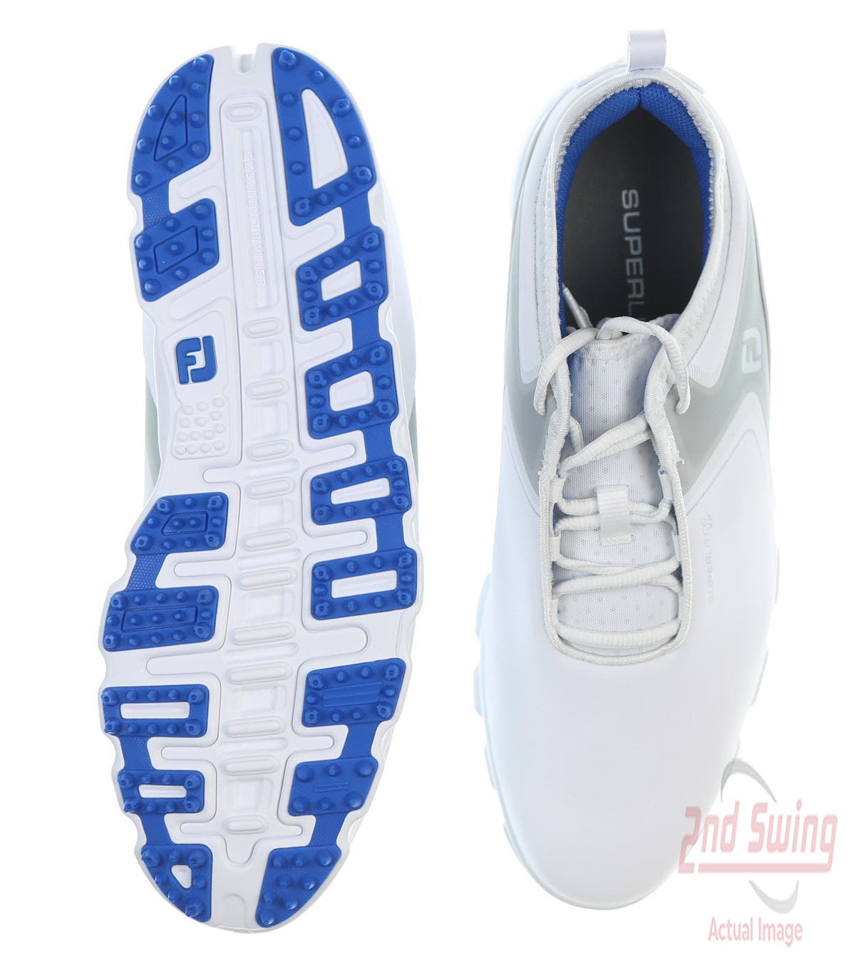 New Mens Golf Shoe Footjoy 2020 SuperLites XP Medium 9 White MSRP $100 58060
