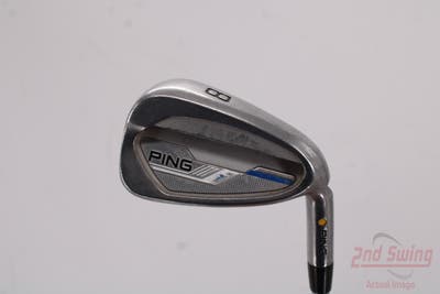 Ping 2015 i Single Iron 8 Iron AWT 2.0 Steel Stiff Right Handed Yellow Dot 36.5in