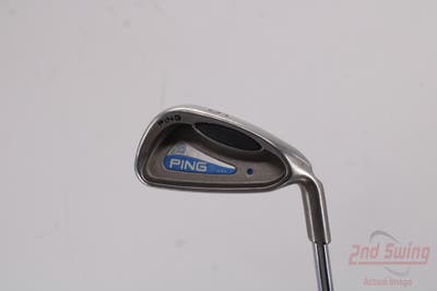 Ping G2 Single Iron 6 Iron Ping CS Lite Steel Stiff Right Handed Blue Dot 37.5in