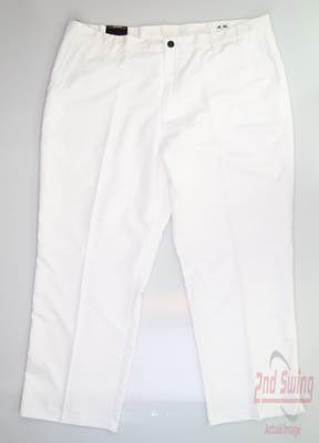 New Mens Adidas Pants 42 x30 White MSRP $70