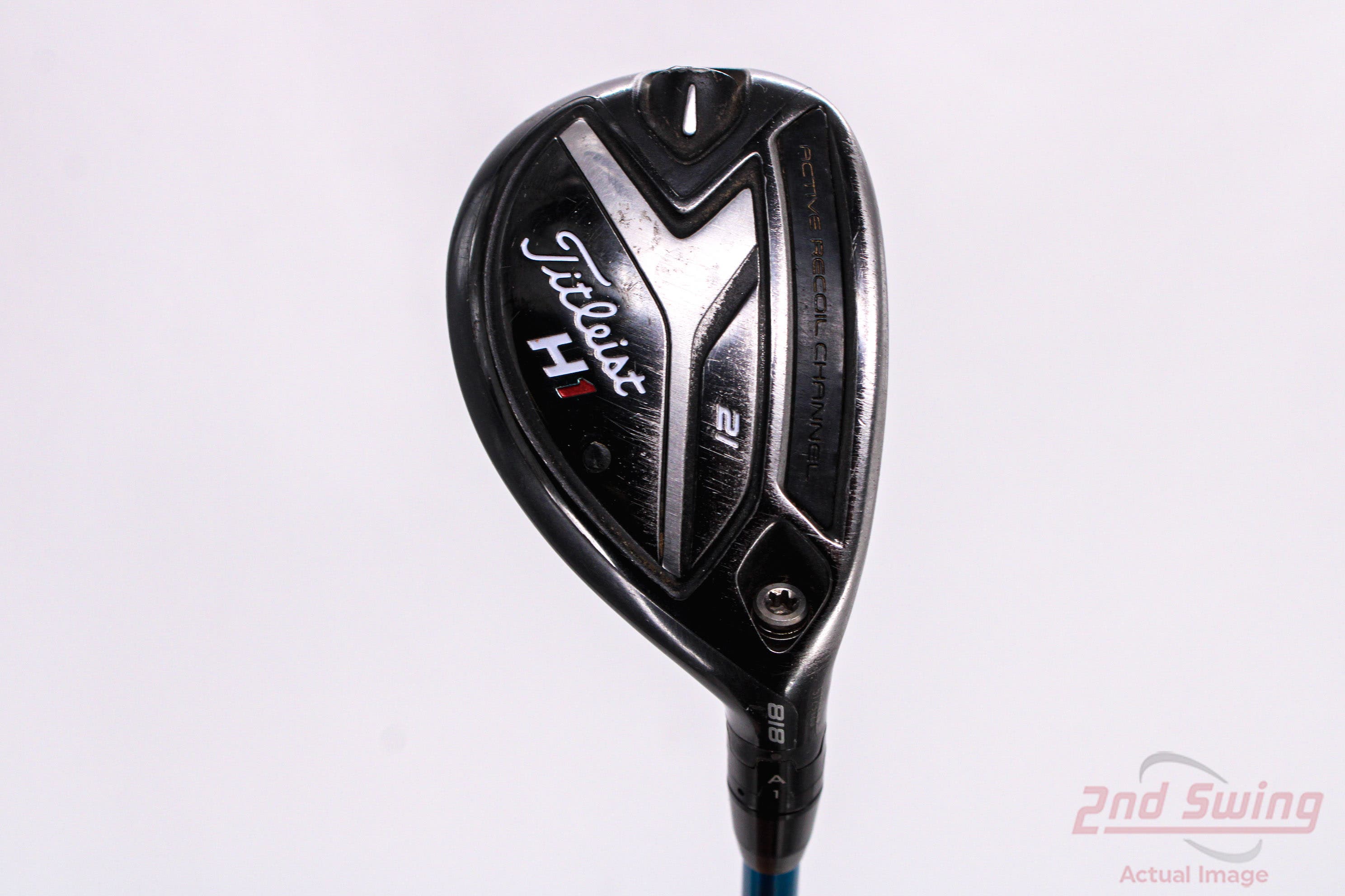 Titleist 818 H1 Hybrid 3 Hybrid 21° Project X Even Flow Blue 85 Graphite  Stiff Right Handed 40.0in