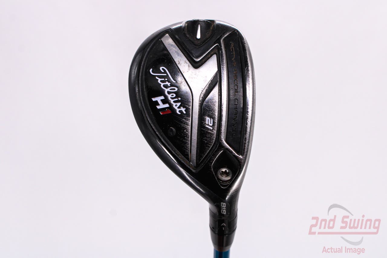 Titleist 818 H1 Hybrid 3 Hybrid 21° Project X Even Flow Blue 85 Graphite Stiff Right Handed 40.0in