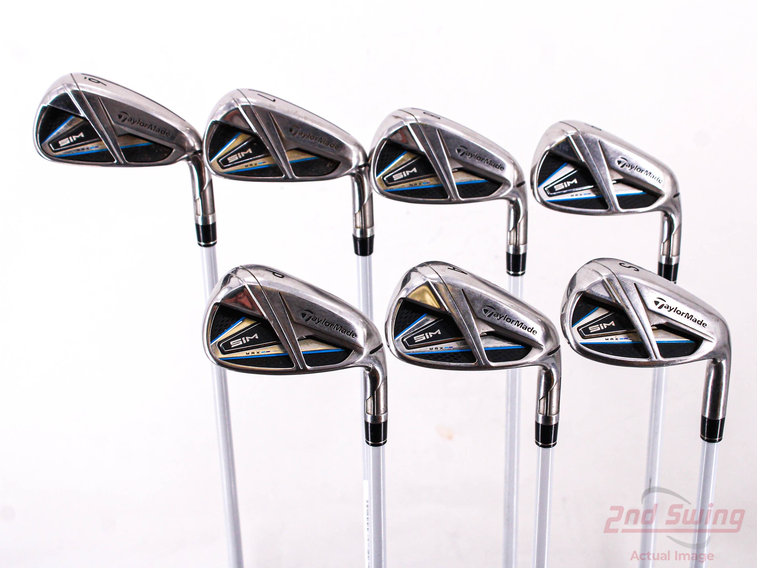 TaylorMade SIM MAX Iron Set (D12328885425) 2nd Swing Golf