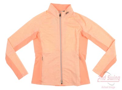 New Womens KJUS Emelia Midlayer Jacket Medium M Orange MSRP $229