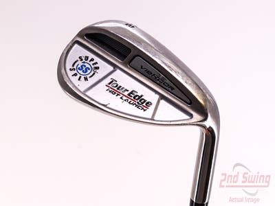 Tour Edge Hot Launch Super Spin Vibrcor Wedge Lob LW 58° Tour Edge Hot Launch 60 Graphite Stiff Right Handed 35.25in