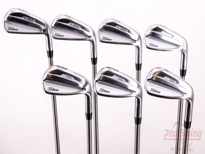 Titleist 2021 T100S Iron Set 5-PW AW Aerotech SteelFiber i80 Graphite Stiff Right Handed 38.0in