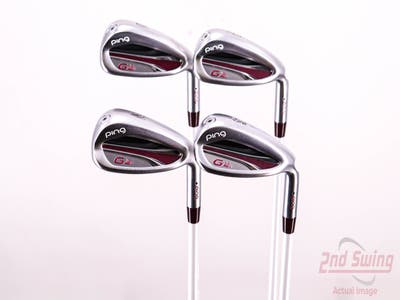 Ping G LE 2 Iron Set 8-PW SW ULT 240 Lite Graphite Ladies Right Handed Black Dot 36.25in