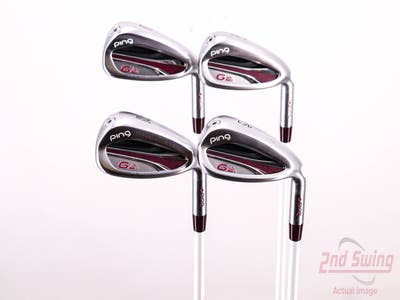 Ping G LE 2 Iron Set 8-PW SW ULT 240 Lite Graphite Ladies Right Handed Red dot 35.75in