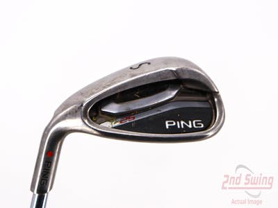 Ping G25 Wedge Sand SW Ping CFS Distance Steel Regular Left Handed Red dot 35.5in