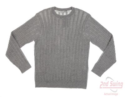 New Womens Peter Millar Sweater X-Large XL Gray MSRP $325
