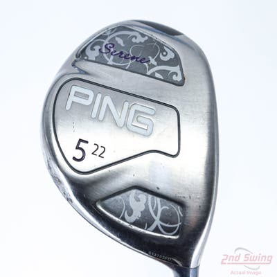 Ping Serene Fairway Wood 5 Wood 5W 22° Ping ULT 210 Ladies Ultra Lite Graphite Ladies Right Handed 41.75in