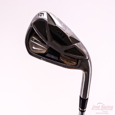 Nike Sasquatch Machspeed Single Iron 6 Iron Stock Steel Shaft Steel Uniflex Right Handed 37.75in