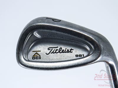Titleist DCI 981 Single Iron Pitching Wedge PW Stock Graphite Shaft Graphite Regular Right Handed 35.5in