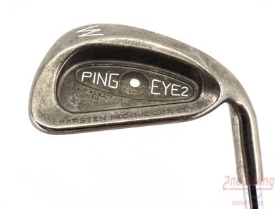 Ping Eye 2 + Single Iron Pitching Wedge PW Ping ZZ Lite Steel Stiff Right Handed White Dot 36.75in